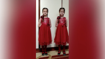 Любовцовы Маша и Даша, 7 лет