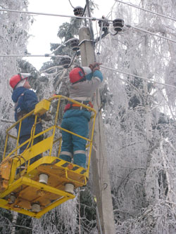 Scheduled electricity switching-off is planned in ten districts of the Moscow Area on 13 January 