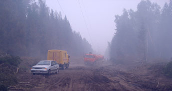 Powermen of the Eastern Electric Grids will organize training in counteraction to forest fires 
