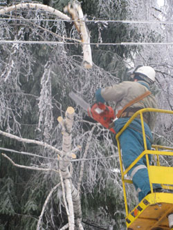 JSC “Moscow United Electric Grid Company” continues to restore reliable electric power supply in Moscow Region