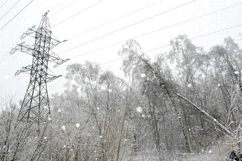 Power specialists have intensified recovery works at high-voltage PL by darkness in the Moscow Area