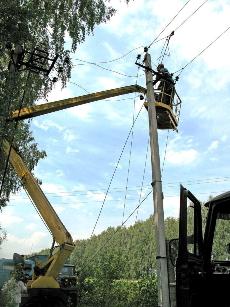 ОАО «МОЭСК» завершает аварийно-восстановительные работы в электрических сетях, пострадавших от урагана и гроз, прошедших в Подмосковье вечером 28 июля