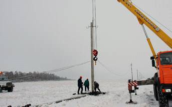 Moscow United Electric Grid Company restores electricity supply of the region broken by elements