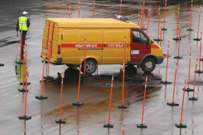 Первые соревнования профессионального мастерства водителей ОАО «МОЭСК»