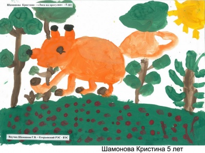 Шамонова Кристина 5 лет